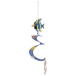 Fish Spiral wind sculpture