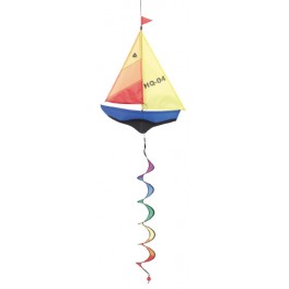 Sail boat Twist Wind Sculpture