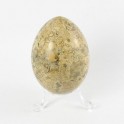 75mm Oceanic Marble Polished Gemstone Carved Egg
